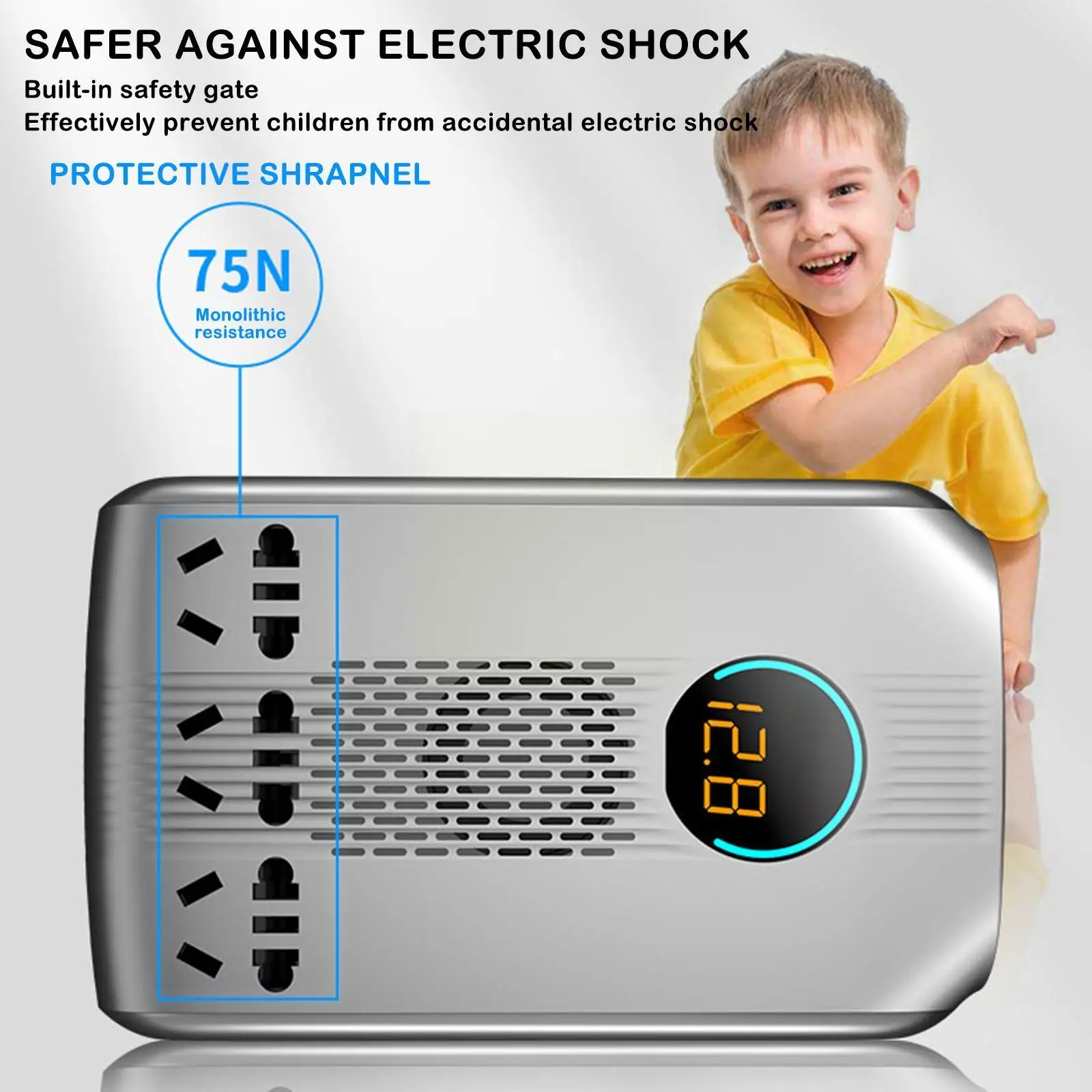 

Автомобильное зарядное устройство с 6 USB-портами, 200 Вт, 12 В, 24 В, 220 В