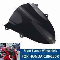 mtkracing for honda cbr650r cbr 650r 2019 2020 2021 motorcycle windshield windscreen smoke black gray lridium