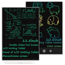 양면 스크린 LCD 태블릿 전자 드로잉 보드, 어린이 그래피티 그림 메모 학습 패드, 장난감 선물, 11.5 인치, 10.5 인치