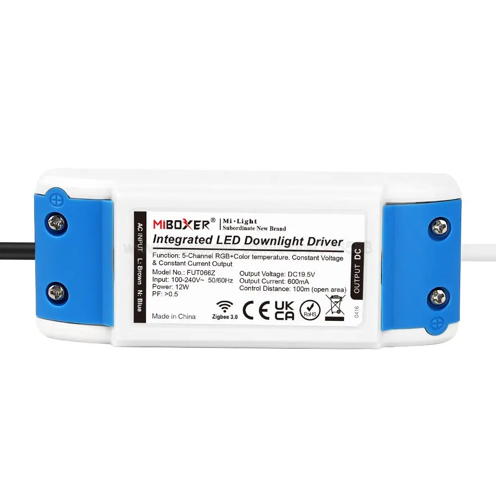 Miboxer Zigbee 3,0 RGB + CCT светодиодный потолочный светильник 6 Вт FUT068Z 12 Вт FUT066Z круглый панельный потолочный светильник для гостиной, столовой AC100-240V (art.: 3920ca488e99b) - 3920ca488e99b