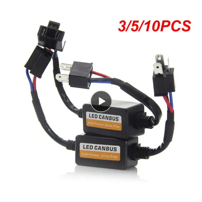 

3/5/10PCS Led Decoder Durable 12v Car Led Canbus Load Resistor Controller Plug&play Error Free Resistor Anti Flicker