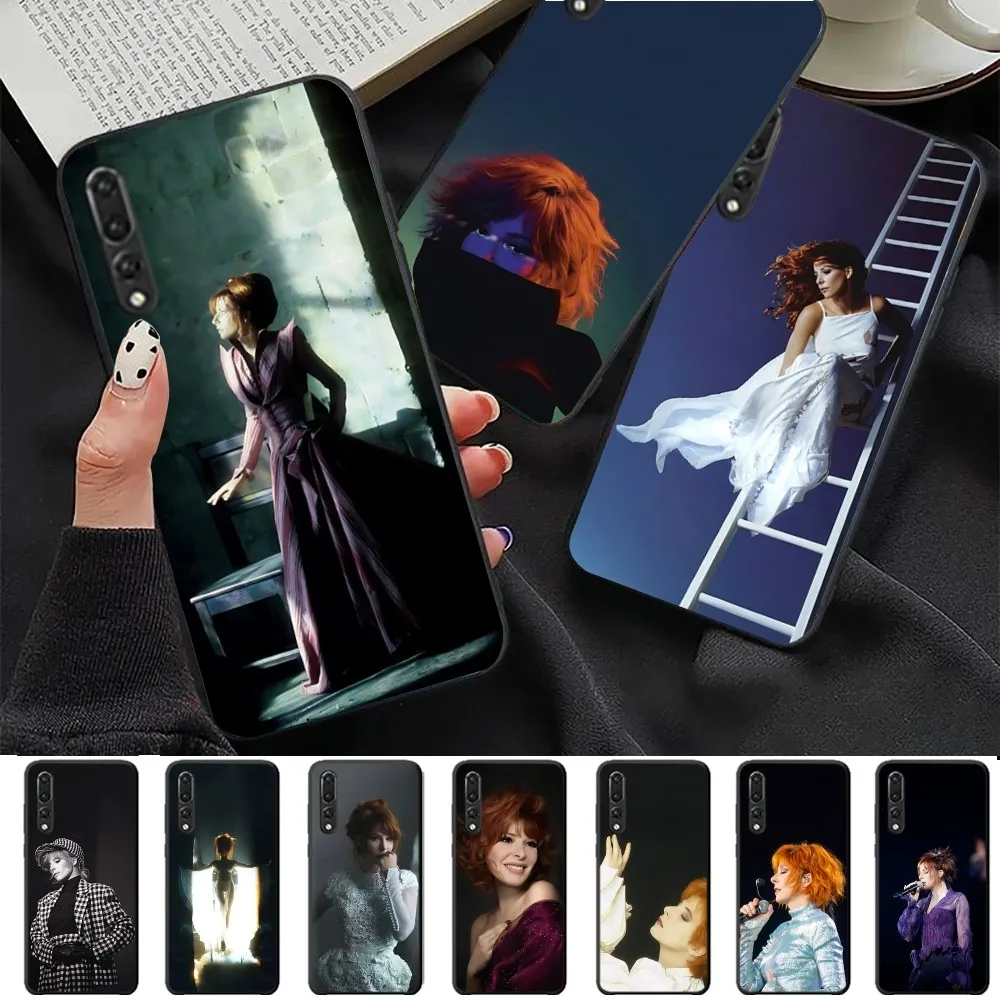 Чехол для телефона Singer M-Mylene F-Farmer Huawei P 8 9 10 20 30 40 50 Pro Lite Psmart Honor 70 Mate 20lite