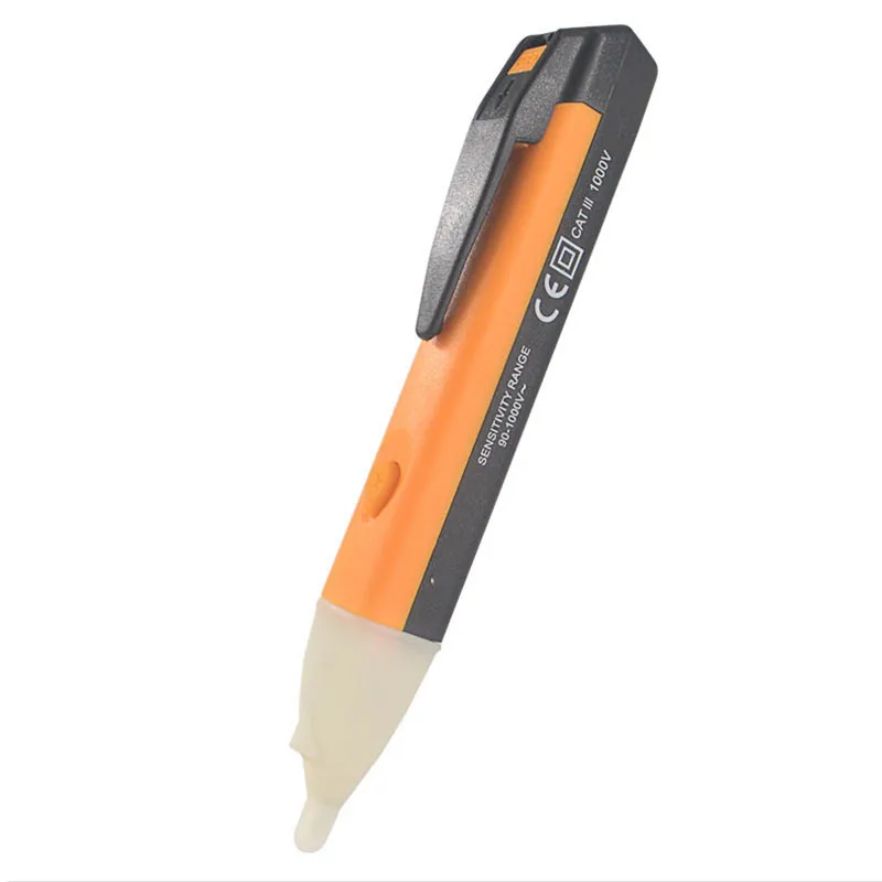 

AC 90-1000V Non-contact Induction Test Pencil Voltmeter Voltage Probe Electricity Test Pen Power Detector Tester Socket