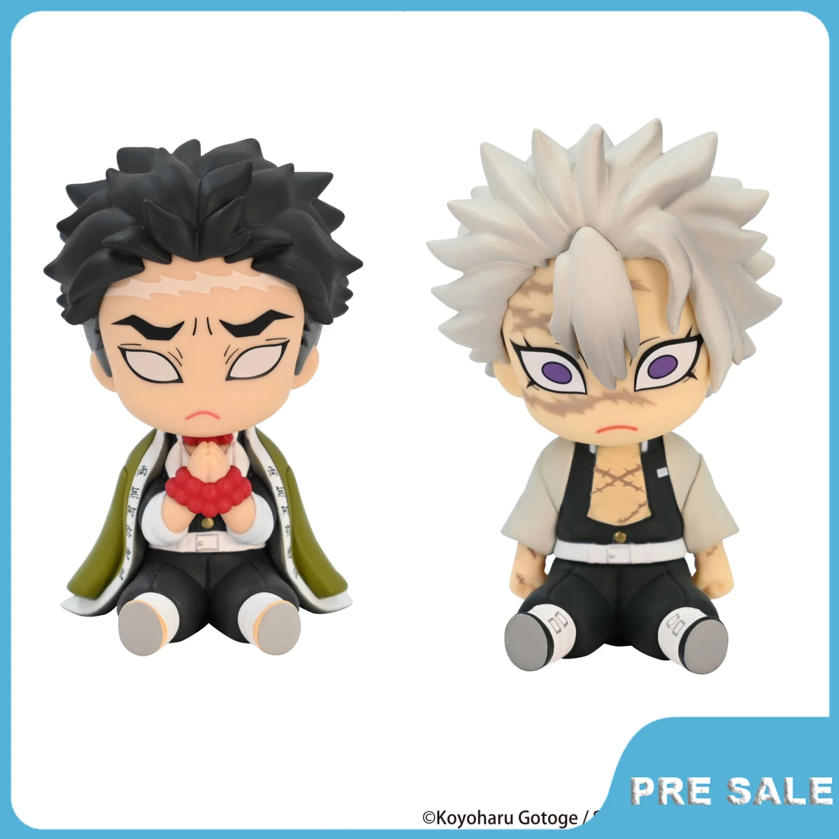 

Экшн-фигурки из аниме «рассекающий демонов»: Kimetsu No Yaiba, Shinazugawa Sanemi Himejima Gyoumei, оригинальная игрушка ручной работы Potetto