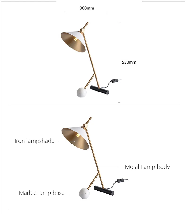 Роскошная настольная лампа в скандинавском стиле роскошная гостиная спальня
