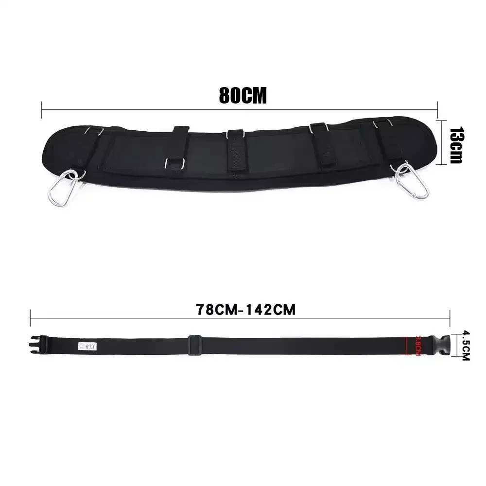 

Ремень для инструментов электрика, расширенная защита талии, поясной ремень, подвесной ремень для инструментов, сумка для инструментов, плотники, профессиональные