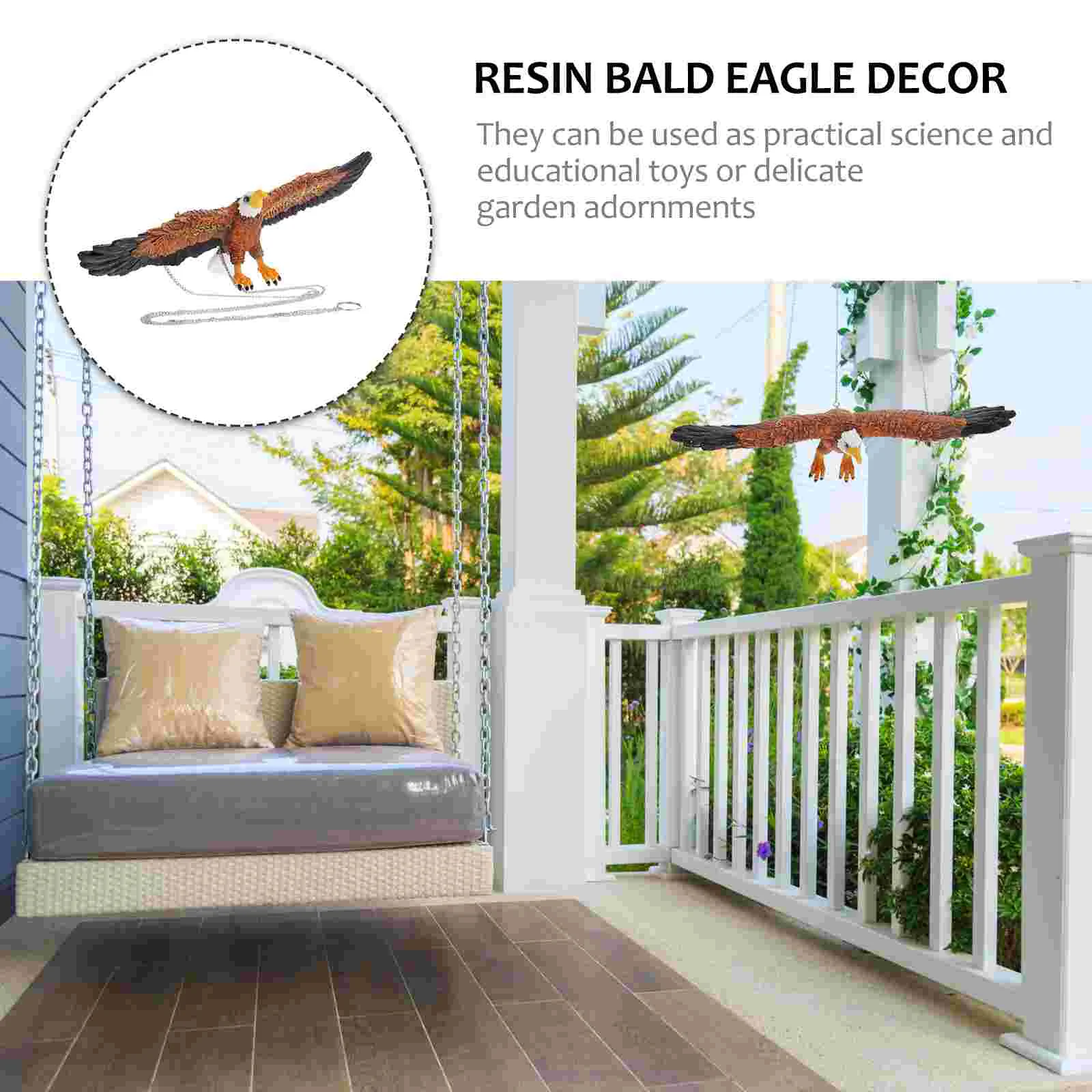 1 шт. декоративная подвеска в виде орла |