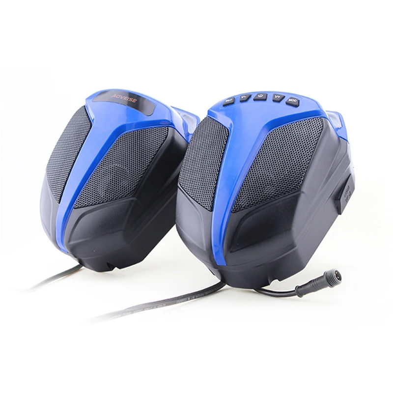 AOVEISE Bluetooth-динамик для мотоцикла сверхмощная басовая аудиосистема с MP3 USB TF