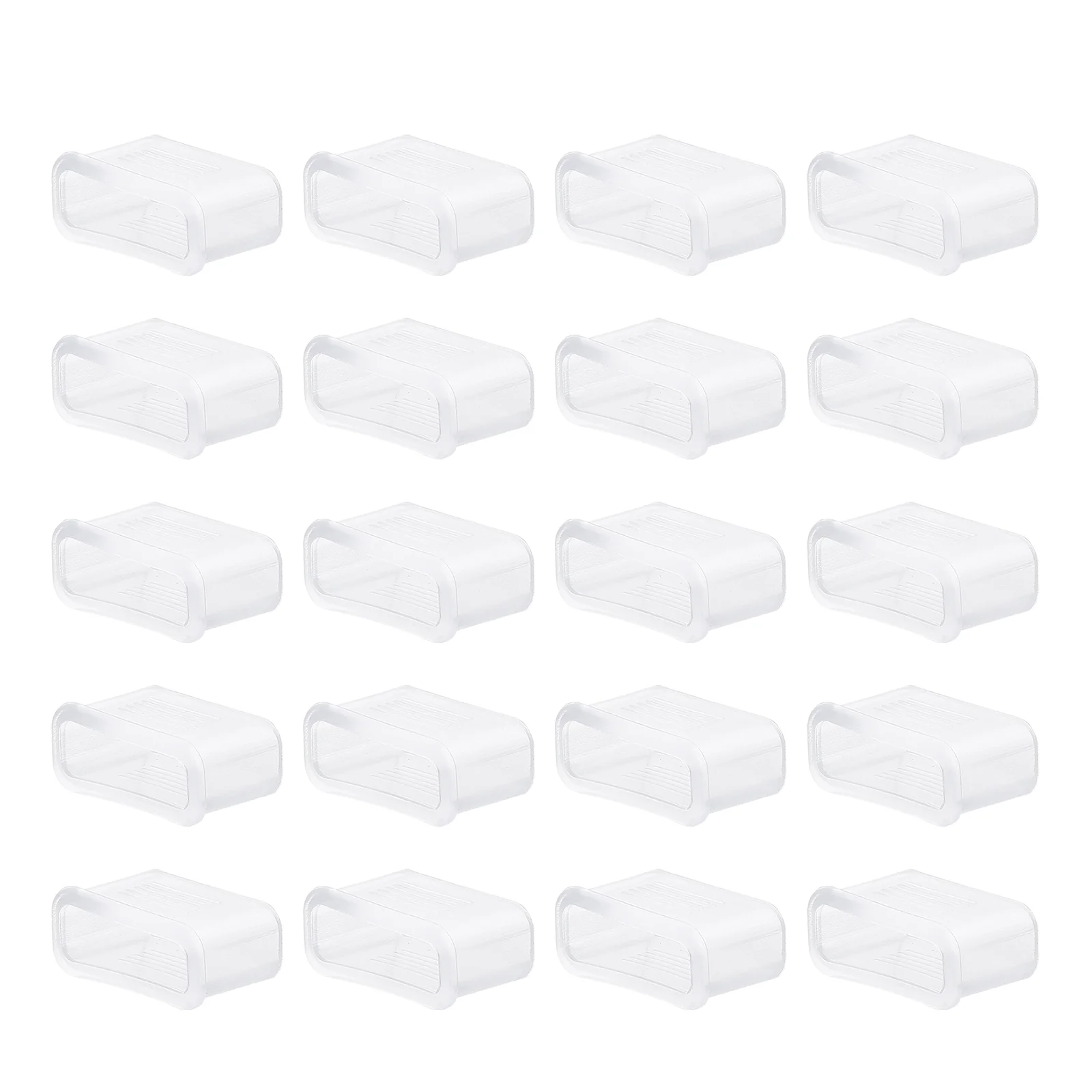 

20 Pcs Whistle Cover Plastic Hats Competition Caps Basketball Accessories Covers Lids