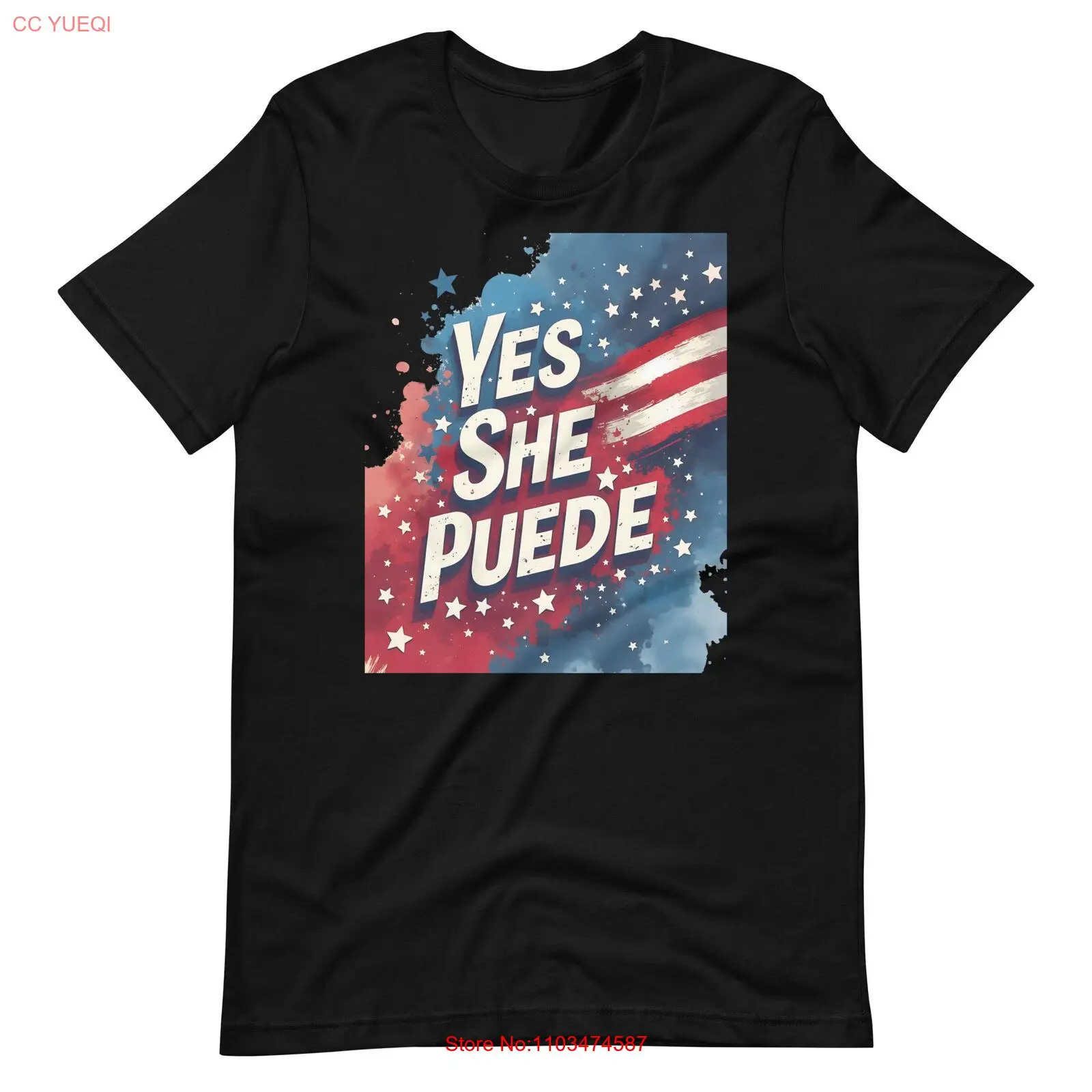 Футболка с надписью Да она может