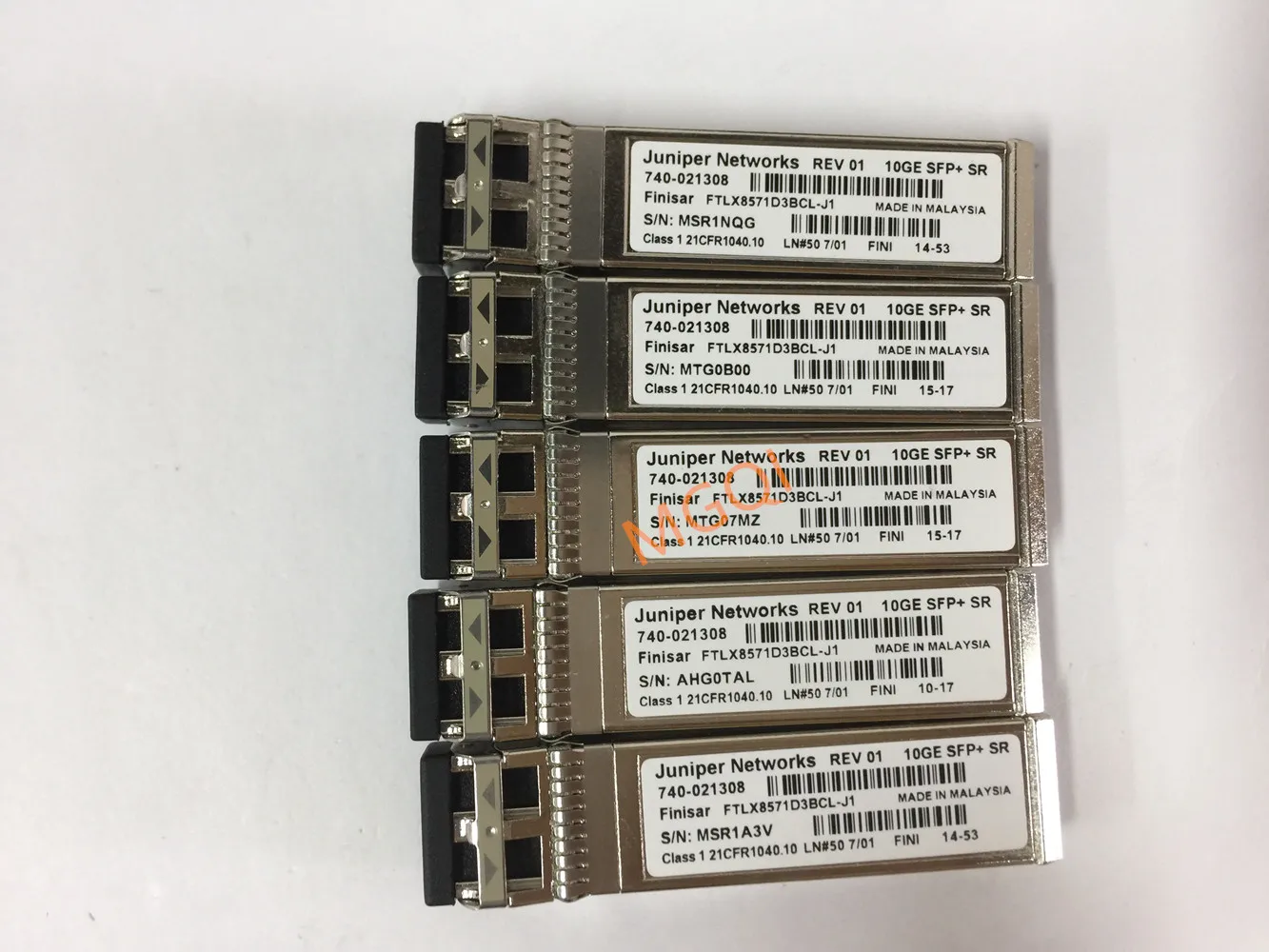 Juniper 10g adapter switch/EX-SFP-10GE-SR/740-021308/FTLX8571D3BCL-J1/10GE-SR Compatible/10g SR SFP+ 850nm fiber switch