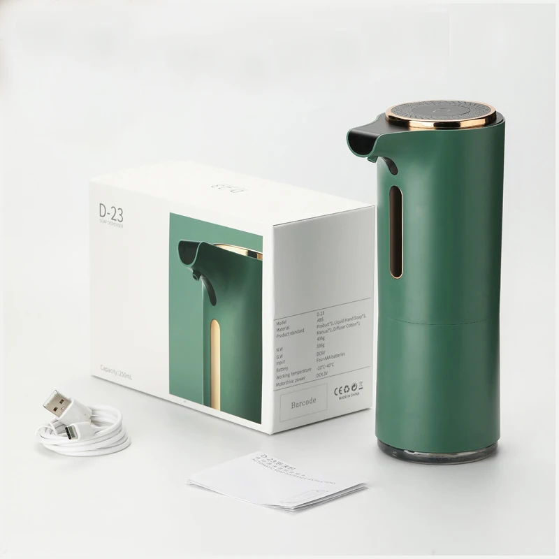 

Бесконтактный автоматический Индуктивный дозатор мыла, портативный интеллектуальный индукционный пенопластовый инструмент для мытья рук