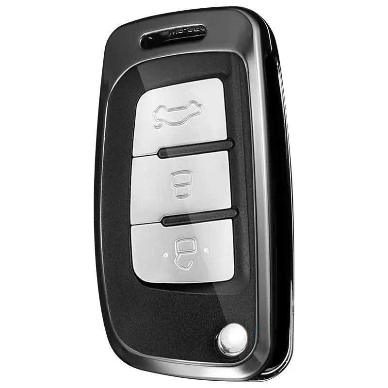 Чехол для автомобильного ключа из цинкового сплава JAC JIAYUE J7 A5 X4 X7 IC5 IEV7S S3 T8 Refine S4 S7 M6