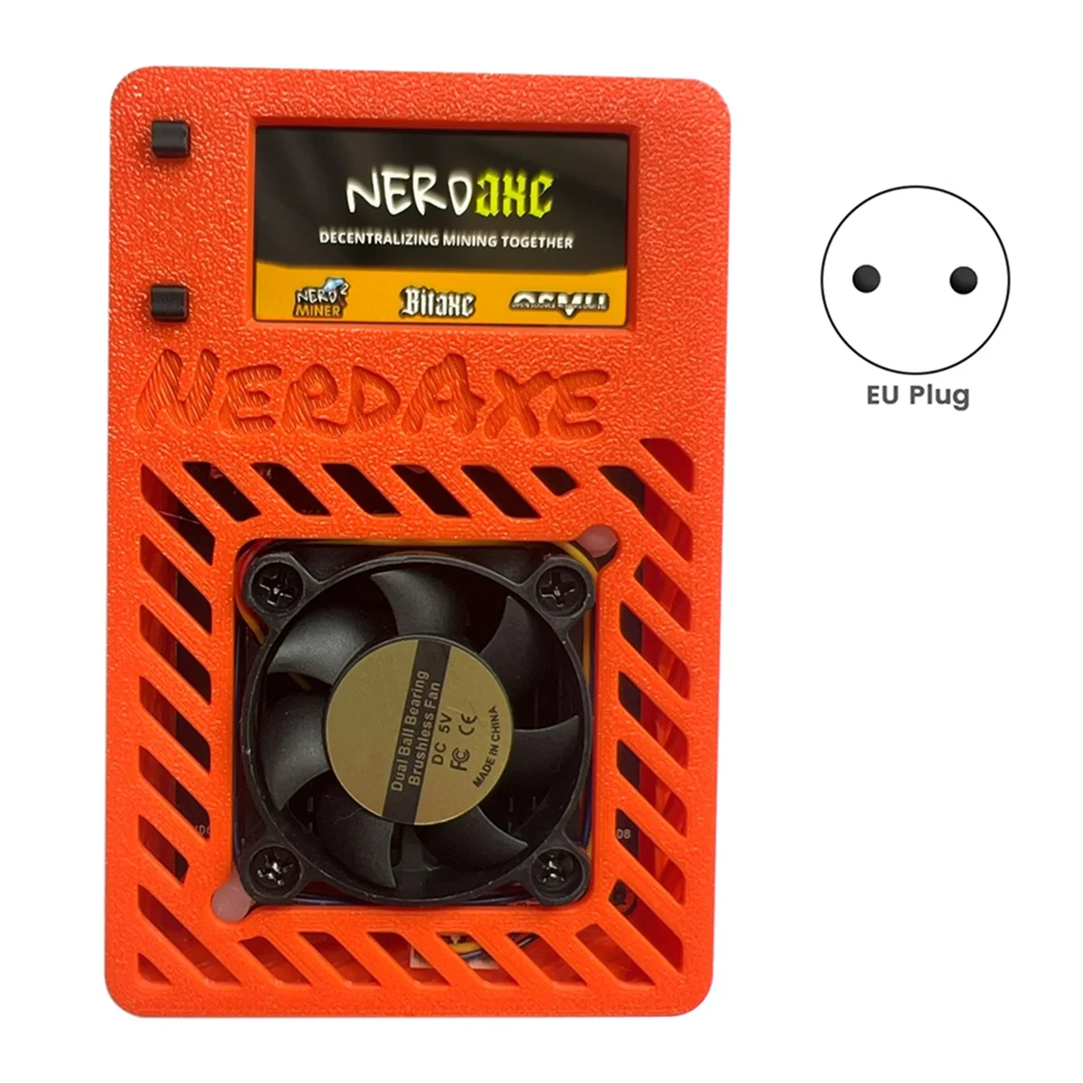 NerdAxe Miner Nerdminer 500Gh/S S19XP BM1366 ASIC Bitcoin Mini с 1 9-дюймовым дисплеем вилка европейского