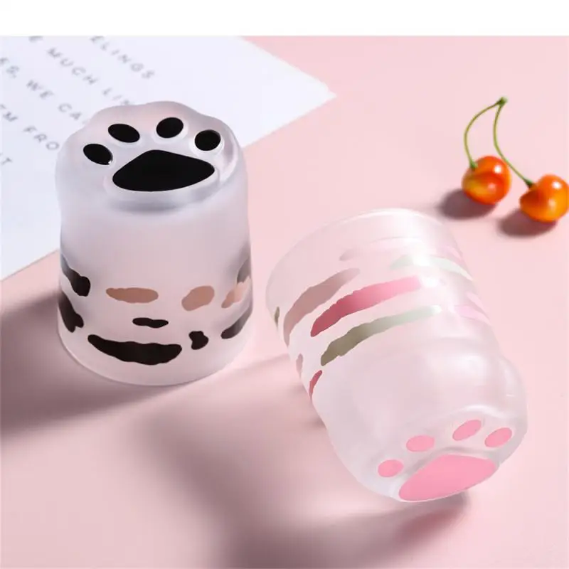 

Ins Frosted Glass Cups Frosted Texture Cup Body Creative Transparent Water Juice Glass Portable Personality Coffee Mug Drinkware