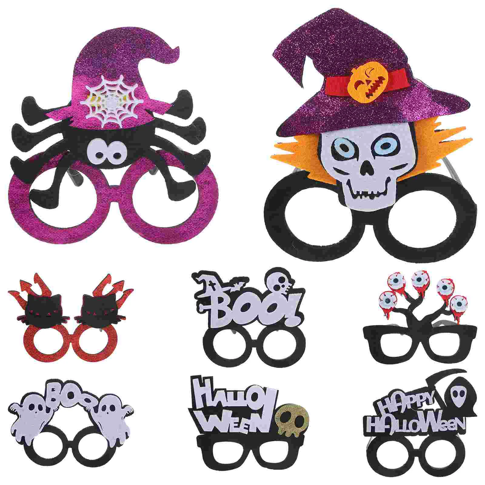 Очки на Хэллоуин реквизит для фотосессии забавные очки вечеринки интересные