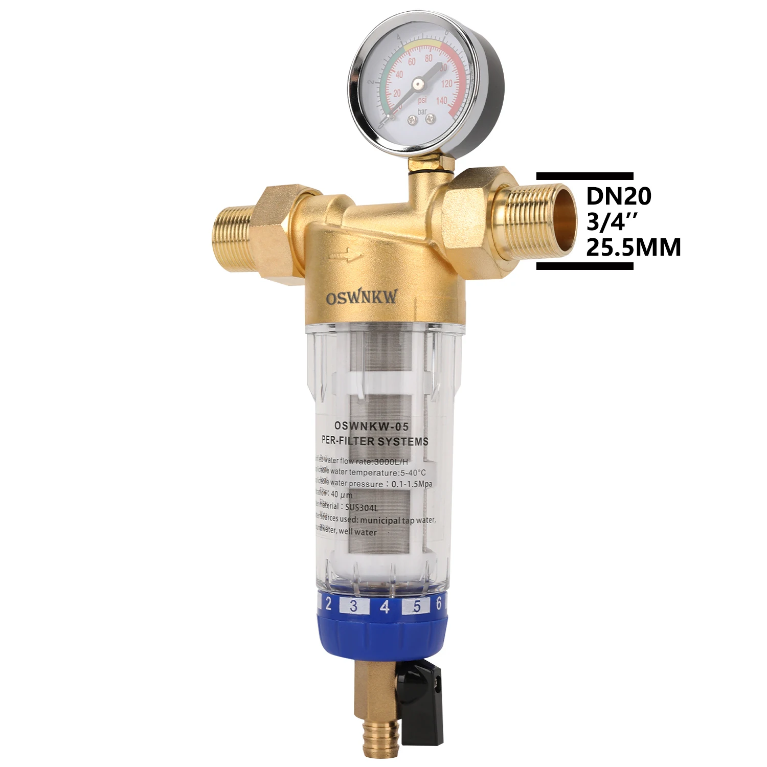 Предварительный фильтр OSWNKW-05 для всего дома