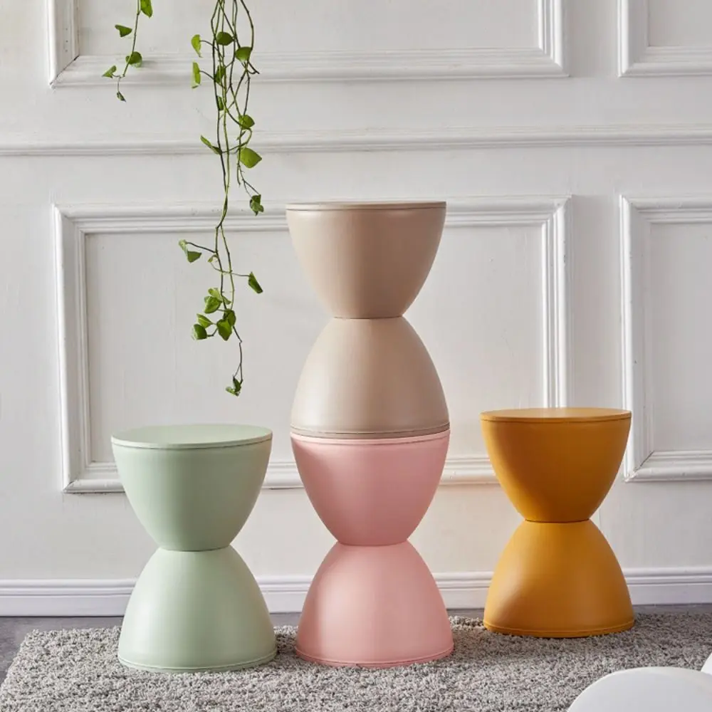 

Corrosion Resistance Easy to Use Thickened Waterproof PP Non-slip Shoes Stool Round Stool Waiting Stool Children Stool