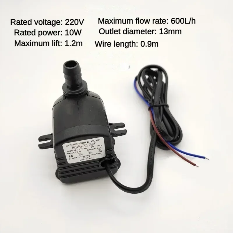 

AD-818/1300 мобильный экологически чистый водяной воздух 8W10W18W25W кондиционер распылительный вентилятор охлаждающий вентилятор небольшой всасывающий погружной насос