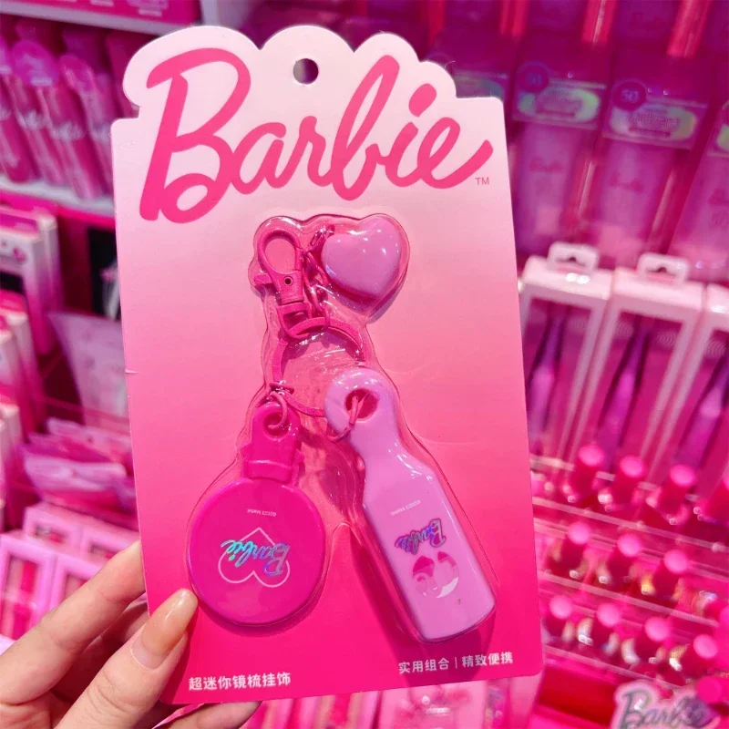 MINISO серия Барби подвесная цепочка для ключей украшение любовь портативный