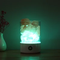 salt lamp himalayan crystal salt stone lamp natural anion air purification lamp sleeping with creative bedroom small night lamp