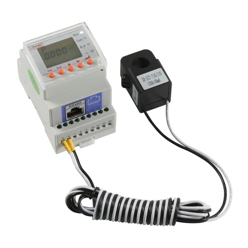 

Acrel ACR10R-D16TE Single Phase Digital LCD Energy Meter Zero Export Solar Device for Prevent Current Return to Grid