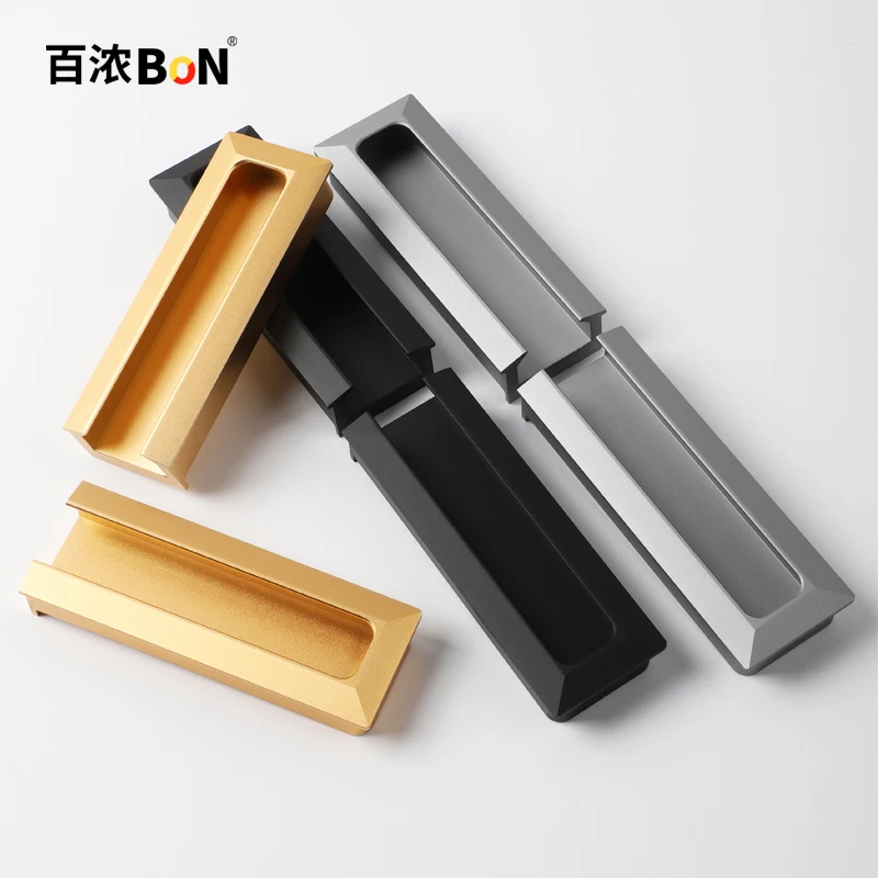 BON шкаф Встраиваемая ручка ящик скрытая кнопка углубление ручки невидимая дверь