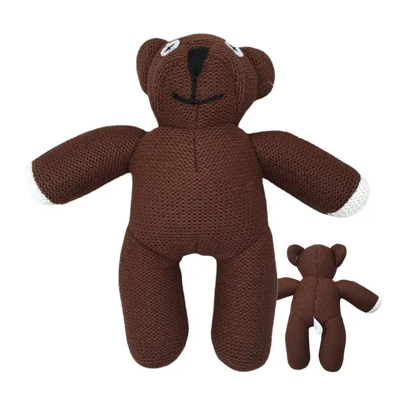 

Милая плюшевая игрушка Mr.Bean, мягкая набивная хлопковая игрушка, медведь, животные из фильма, бурый медведь, куклы для детей, подарок на день рождения, креативные подарки, 25 см