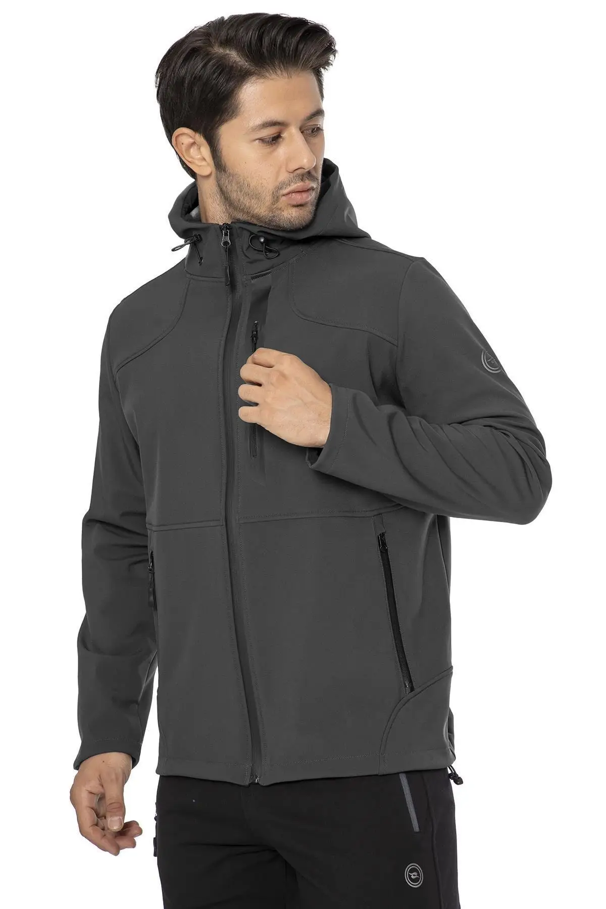 Crozwise Male Khaki Soft Shell Coat 'Turkish' Quality 2021 Fashion Design Season Comfort Fast Shipping | Спорт и развлечения
