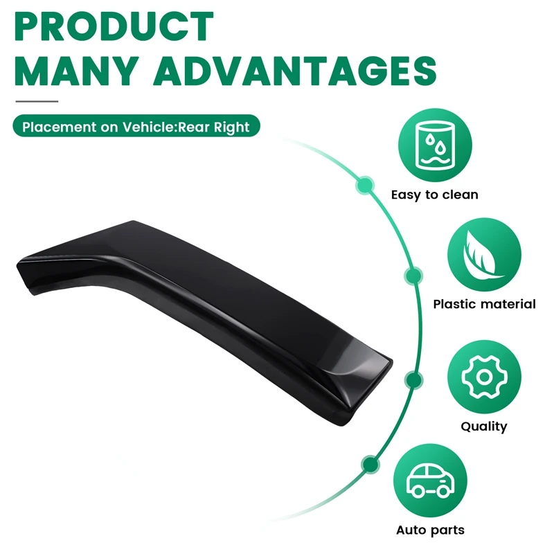 Накладка на стекло заднего лобового стекла автомобиля 9833762880 9833762780 Для Citroen C5 AIRCROSS