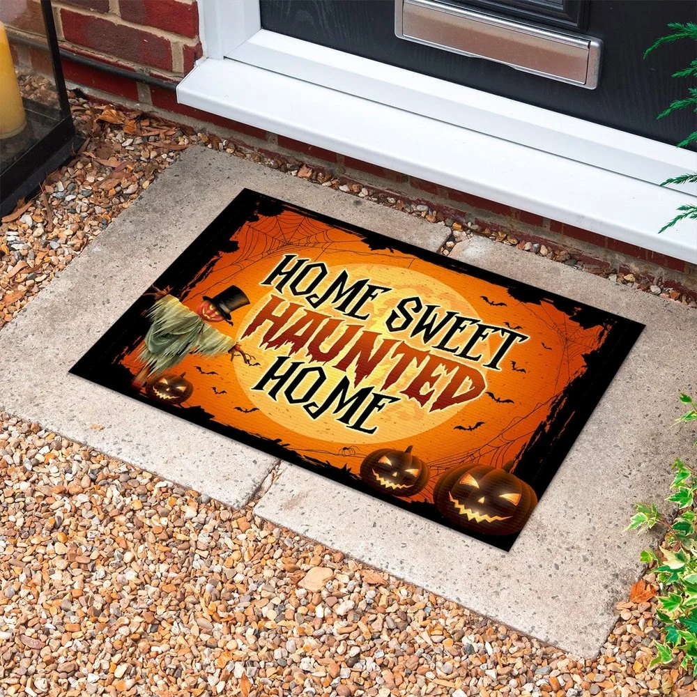

Halloween Design Floor Mat Entrance Doormat Floor Rug Anti-slip Door Mat Bathroom Kitchen Mat Kitchen Carpet Home Decor