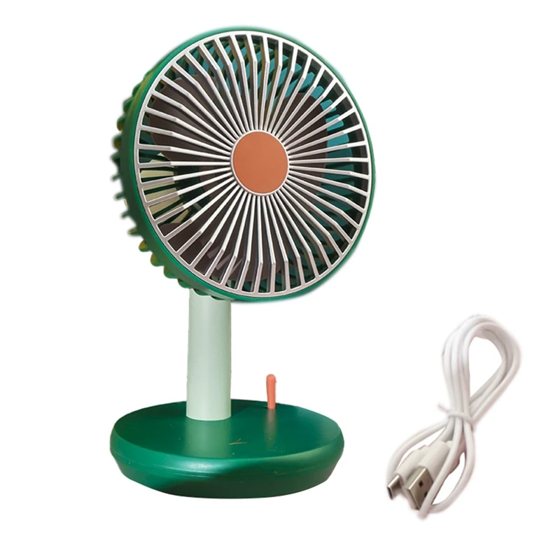 

USB Desk Fan Portable Quiet 3 Speed Desktop Personal Fan Adjustable Mini Fan Home Office Indoor And Outdoor