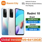 Смартфон Xiaomi Redmi 10, глобальная версия, 90 Гц, экран 6,5 дюйма, Оригинальный сотовый телефон Xiaomi