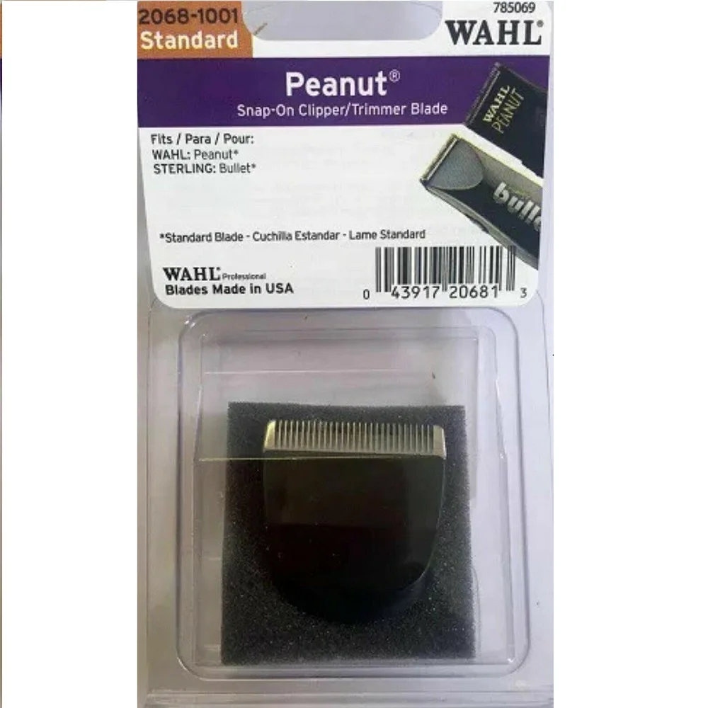 

Professional Peanut Snap On Clipper Trimmer Blade (Black) 2068-1001