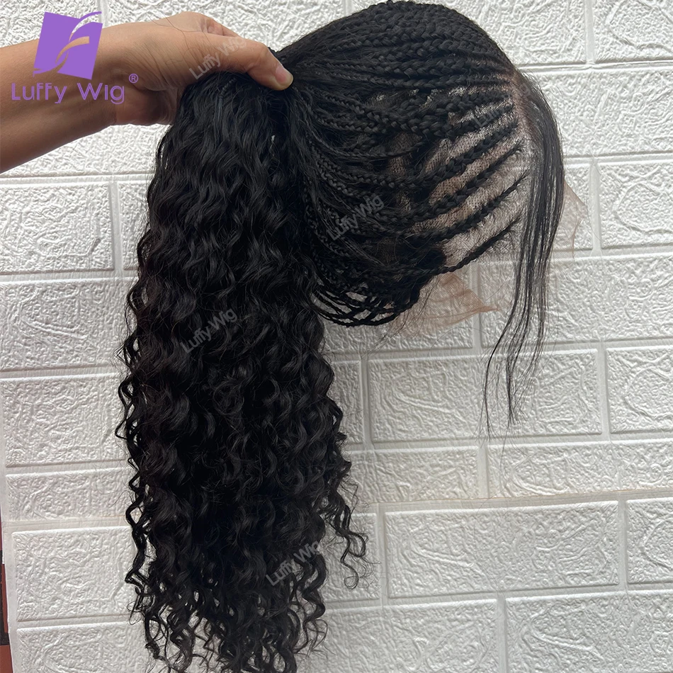 Кукурузные косички парик на сетке бразильские парики без повреждений HD из