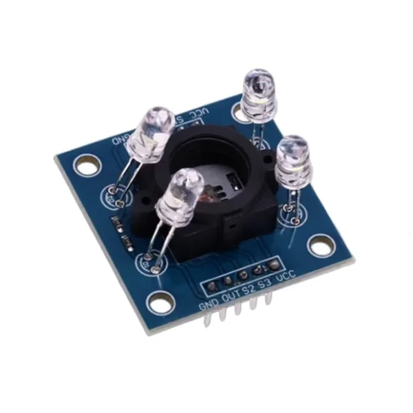 Фото GY-31/GY-33 TCS34725 с широкоугольным объективом TCS3200D/TCS230 Модуль датчика идентификации цвета №5