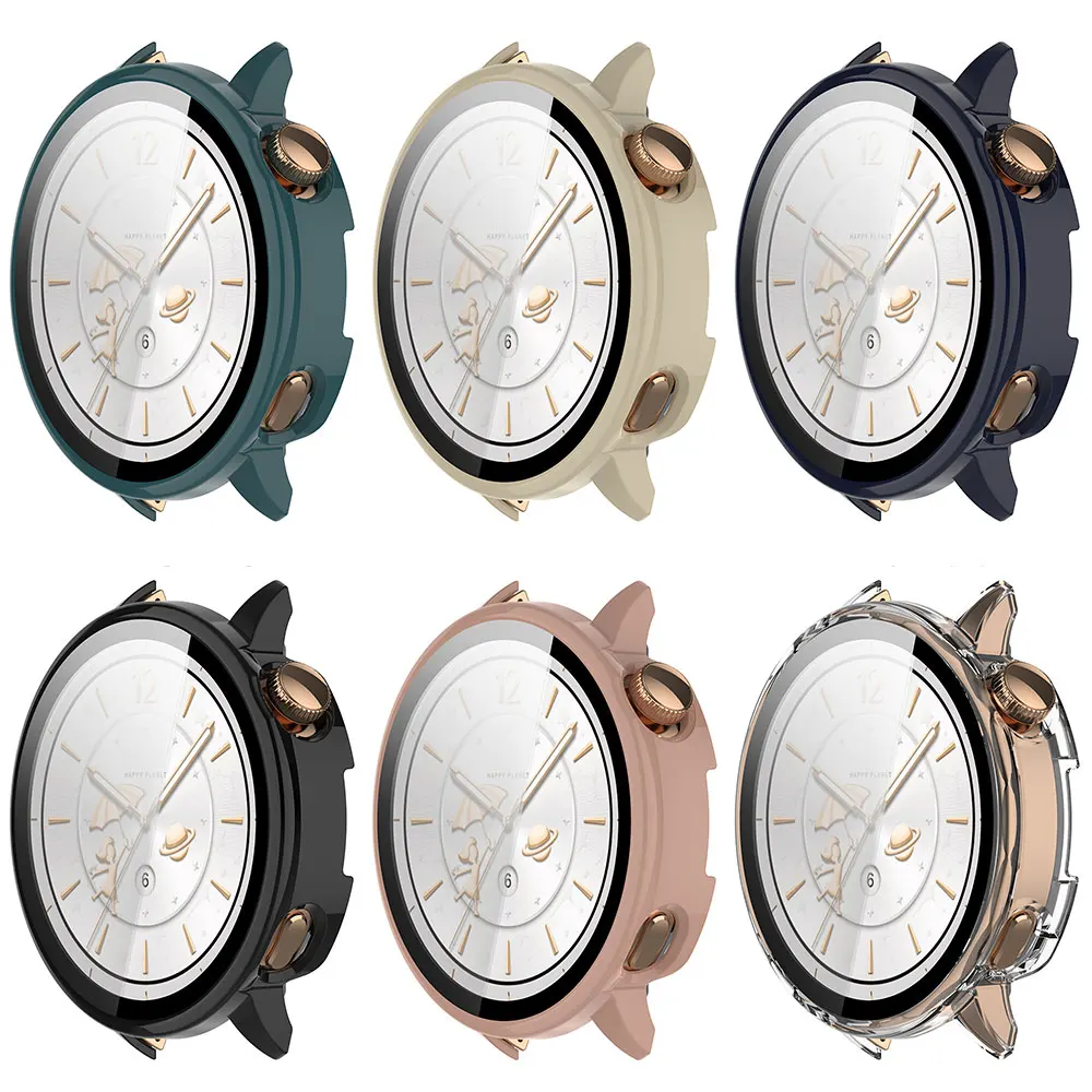 Фото Чехол для ПК + защитное стекло для Oneplus Watch 4 3 43MM, полноразмерный защитный бампер для экрана, чехол-накладка для OPPO Watch X3 X2 Mini, аксессуар №5