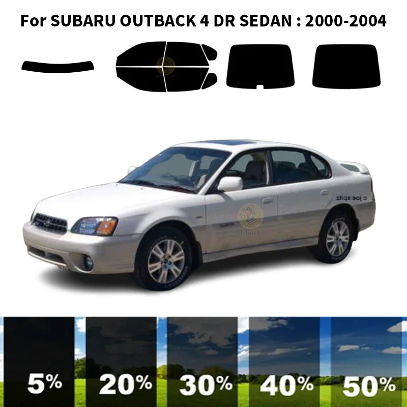 

Нанокерамическая Автомобильная УФ-пленка Precut для окна, автомобильная пленка для окна для SUBARU OUTBACK 4 DR SEDAN 2000-2004