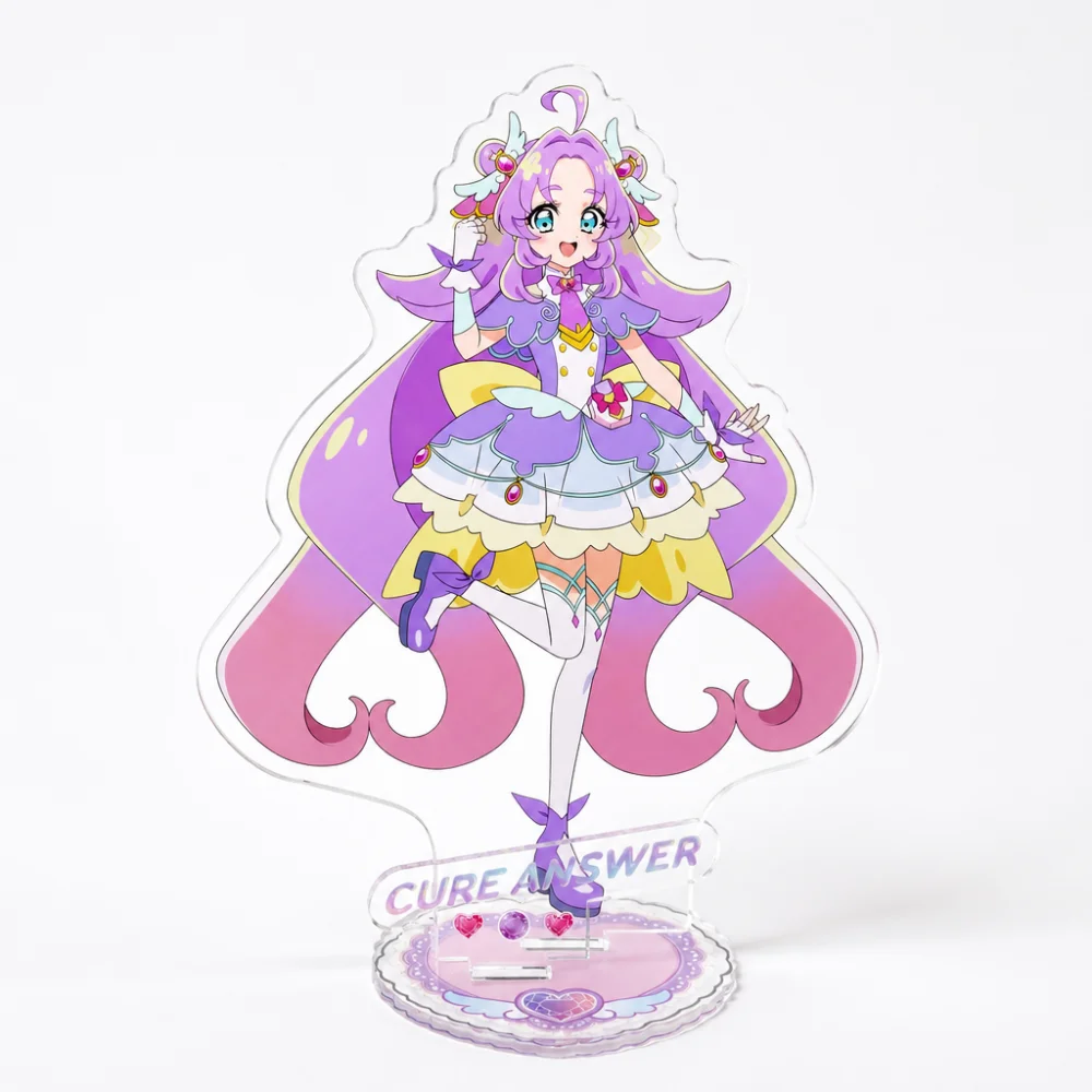 Фото Акриловая подставка-брелок Star Detective Precure Mystique Arcana Shadow, фигурка-модель куклы-идола, настольное украшение, декор №3