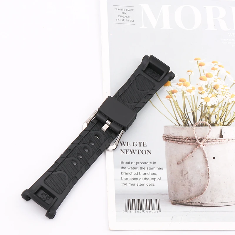 Rubber resin watch strap Suitable for Casio Protrek Prg-240 PRG-40 Pathfinder Men's Outdoor Sports Watch band