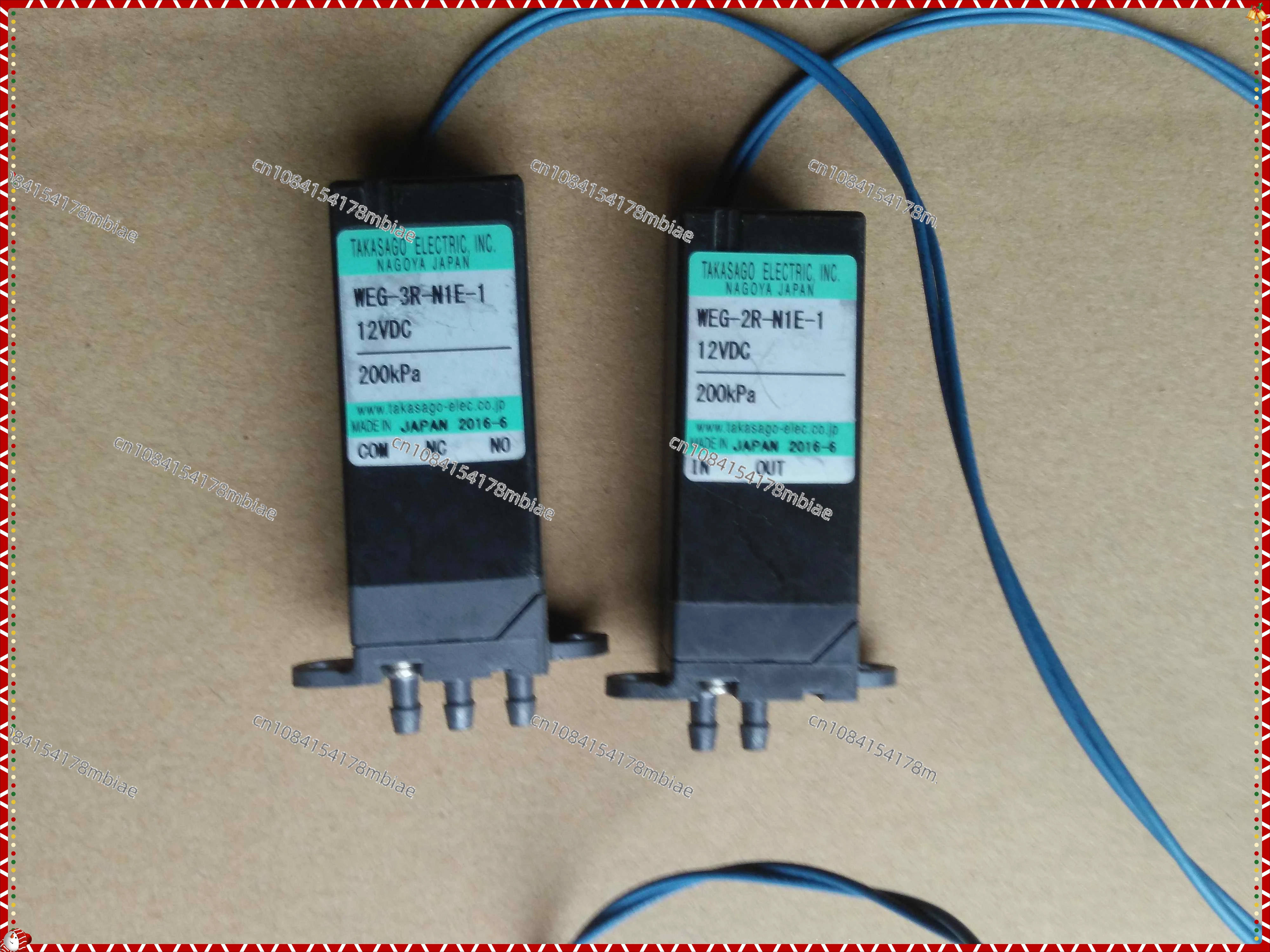 Электромагнитный клапан Takasago двухходовой трехходовой электромагнитный Weg-3r-n1e-1