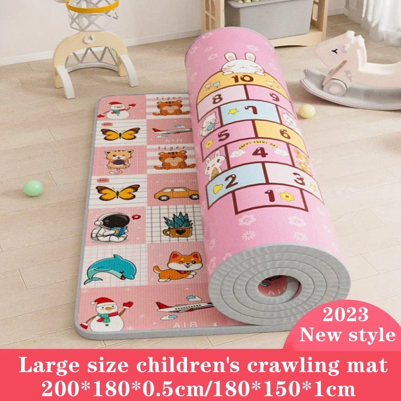 Xpe 200*180Cm Pieghevole Cartoon Baby Play Mat Puzzle Tappetino Per Bambini Tappetino Per Arrampicata Per Bambini Tappeto Per Bambini Tappetini Per Gi