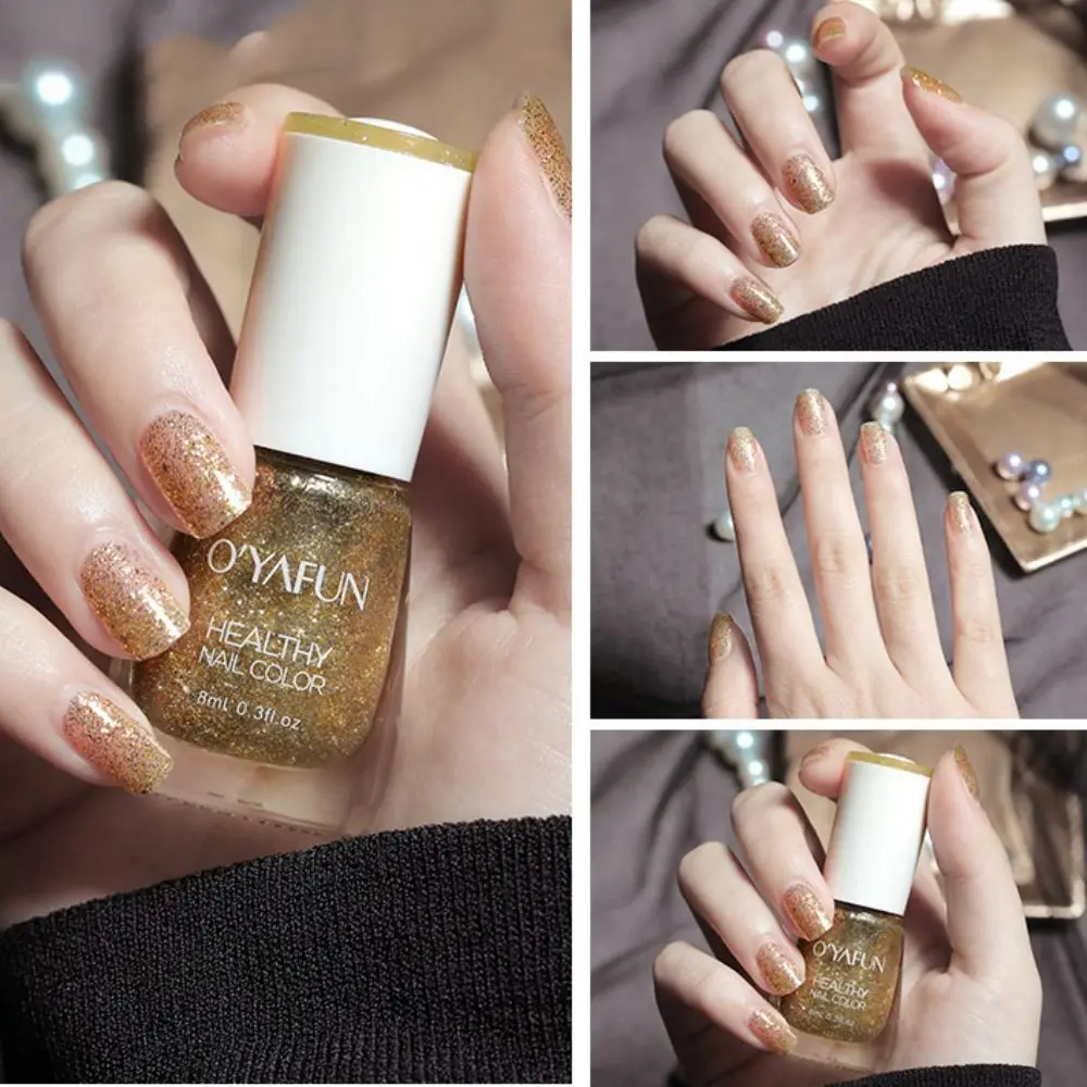 Лак для ногтей Быстросохнущий самостоятельного маникюра 8 мл