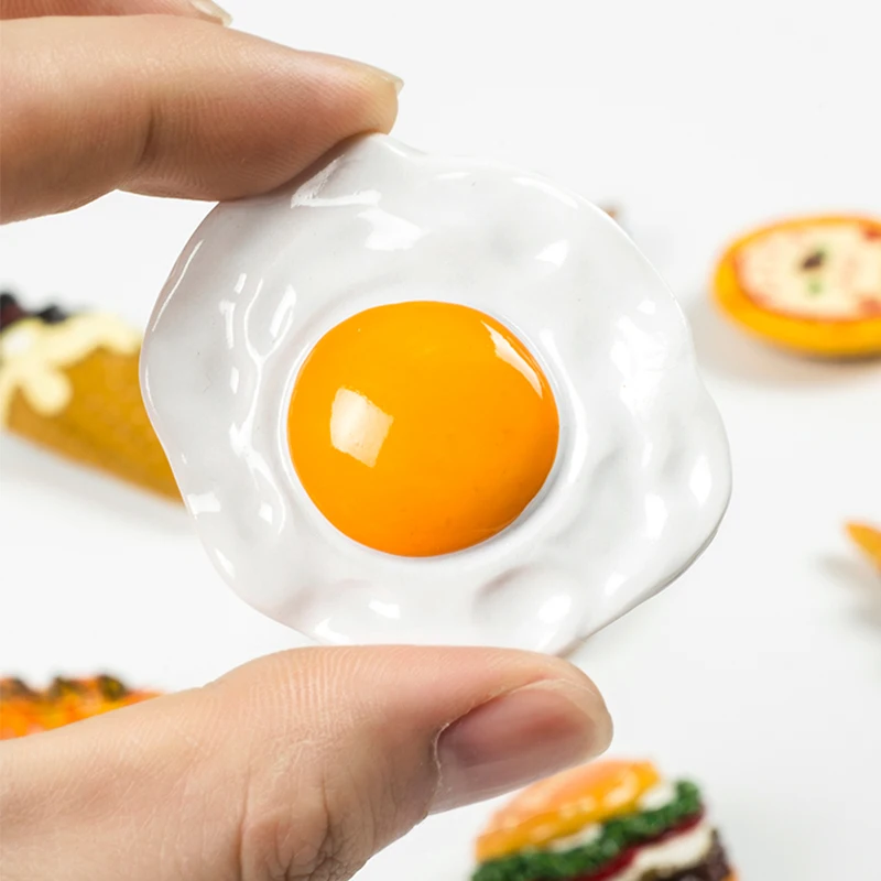 3D стереоскопический магнит на холодильник декор из смолы имитация еды домашние