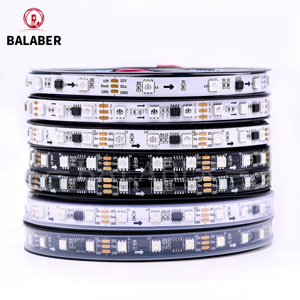 RGB Светодиодная лента WS2811 SMD5050 12В