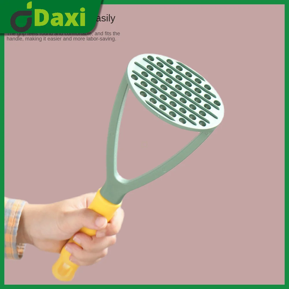 

Multifunctional Kitchen Help Potato Artifact Thickened Pressing Plate Manual Mud Press Save Effort Kitchen Gadget 40 Mesh Masher