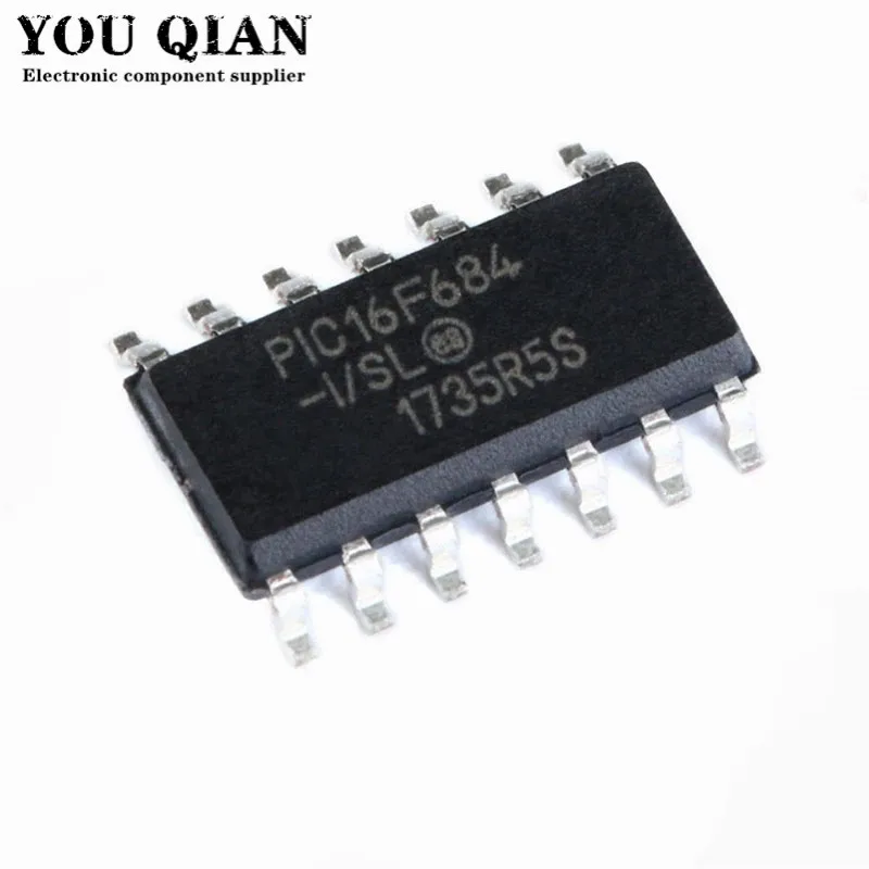 

10 шт PIC16F684-I/SL PIC16F684 sop14 IC