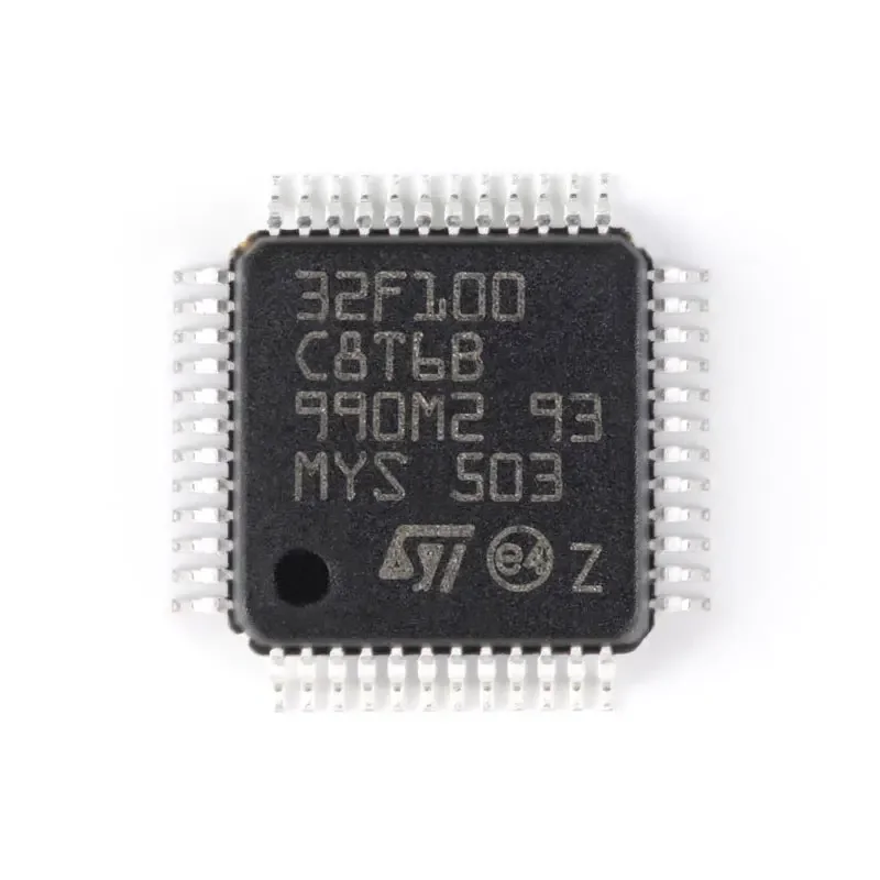STM32F100C8T6B STM32F100C8T6 STM32F100C6T6B STM32F100C6T6 STM32F100C4T6B STM32F100C4T6A STM32F100C4T6 STM32F100CBT6B оригинал