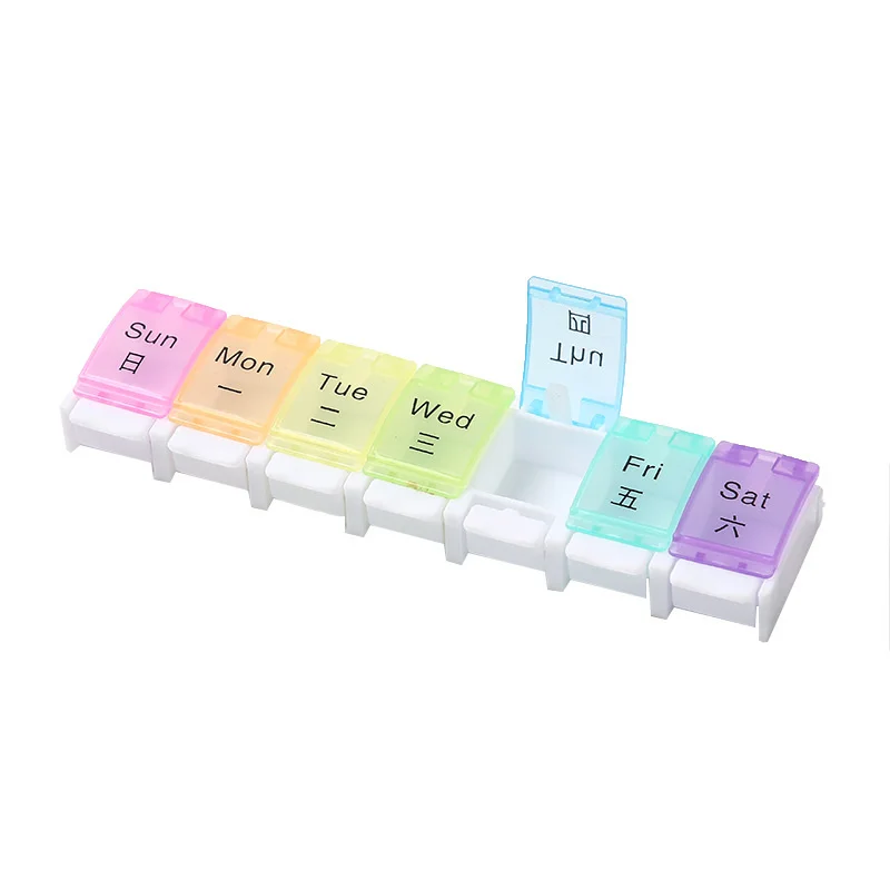 

40 шт. нажмите и Прыгайте на фортепиано, 7 портативных медицинских коробок в течение одной недели, Мини Портативная Медицинская коробка, напе...