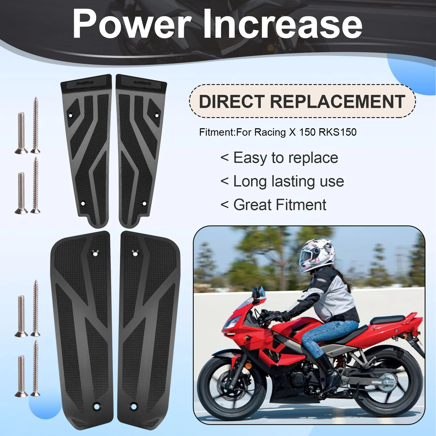 Модифицированная часть мотоцикла коврики для ног подставка подушечки педаль